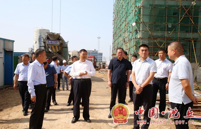 田庆杰在调研重点工业项目建设时强调 坚持“工业强县产业兴县”战略不动摇 全力推动县域经济高质量发展1.jpg