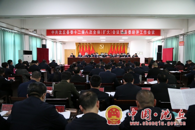 【2021-2-3】中共沈丘县委十二届八次全体（扩大）会议暨县委经济工作会议召开 (1).jpg