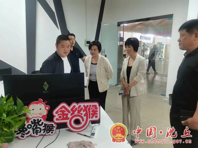 市商务局副局长曹桂芝到我县调研电商高质量发展工作1.jpg